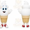 Ice Cream Cone Mascot Costume