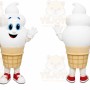 Ice Cream Cone Mascot Costume