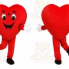 Red Heart Mascot Costume