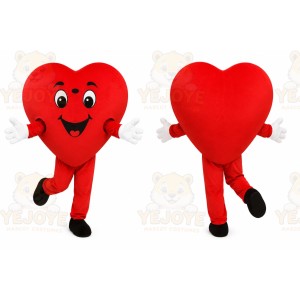 Red Heart Mascot Costume