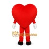 Red Heart Mascot Costume Red Heart Mascot Costume