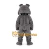 Gray Bulldog Mascot Costume Gray Bulldog Mascot Costume
