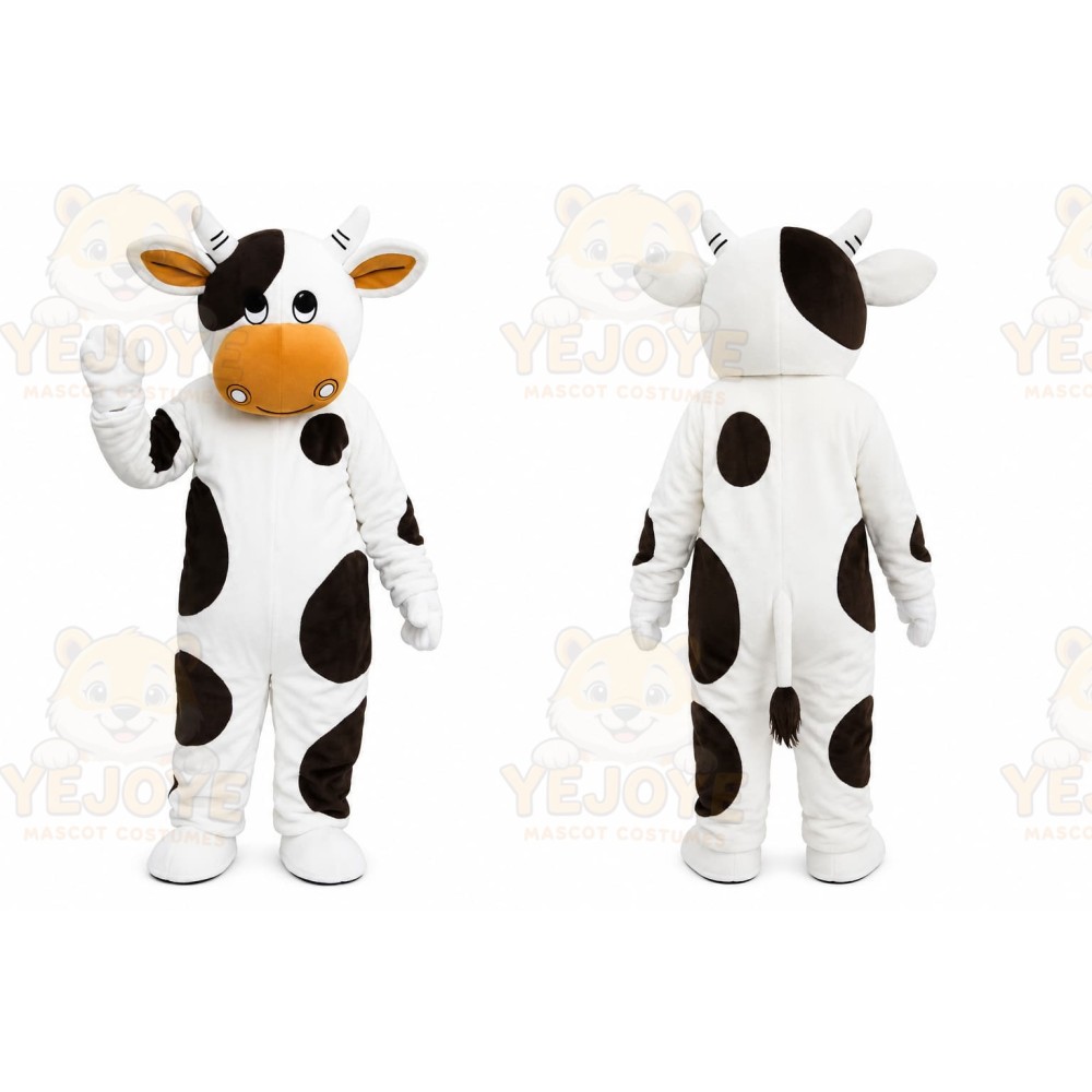 Dairy Cow Mascot Costume
