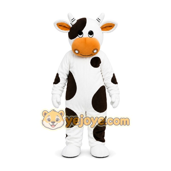 Dairy Cow Mascot Costume Dairy Cow Mascot Costume