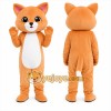 Orange Fox Mascot Costume Orange Fox Mascot Costume