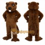 Brown Beaver Mascot Costume