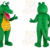 Green Crocodile Mascot Costume