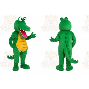 Green Crocodile Mascot Costume