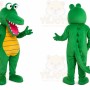 Green Crocodile Mascot Costume