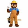 Construction Beaver Mascot Costume Construction Beaver Mascot Costume