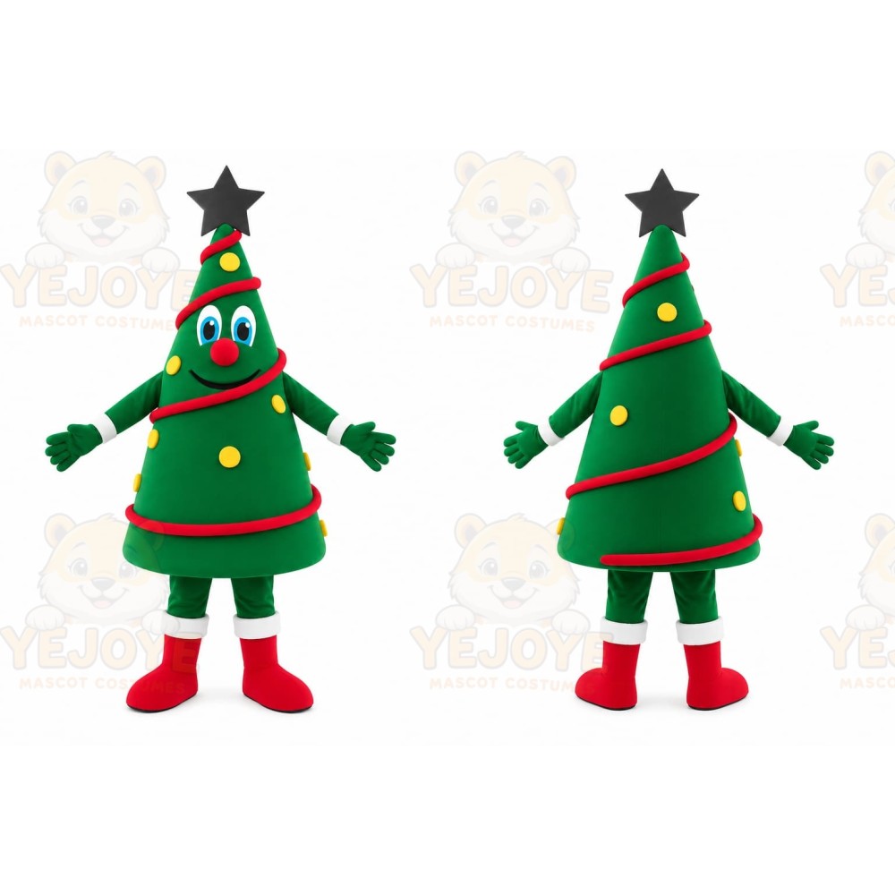 Christmas Tree Mascot Costume