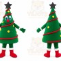 Christmas Tree Mascot Costume