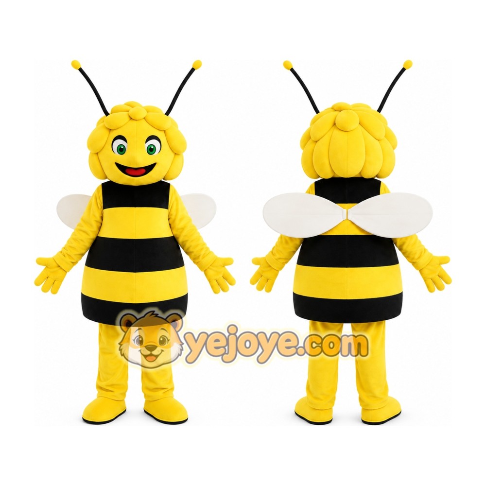 Yellow Bee Mascot Costume