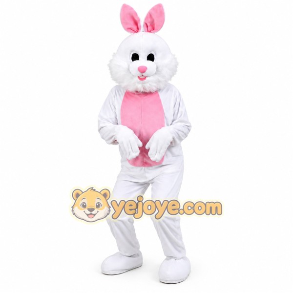 White Rabbit Mascot Costume White Rabbit Mascot Costume