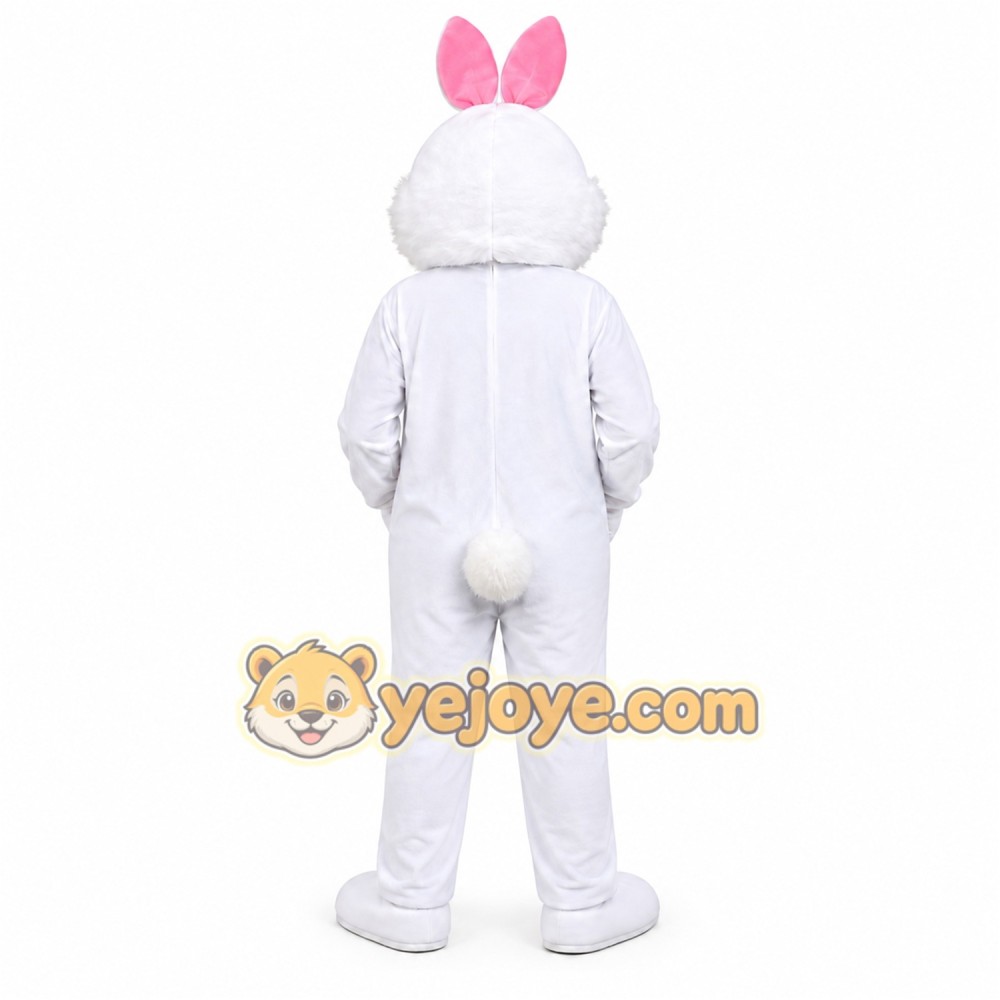 White Rabbit Mascot Costume White Rabbit Mascot Costume