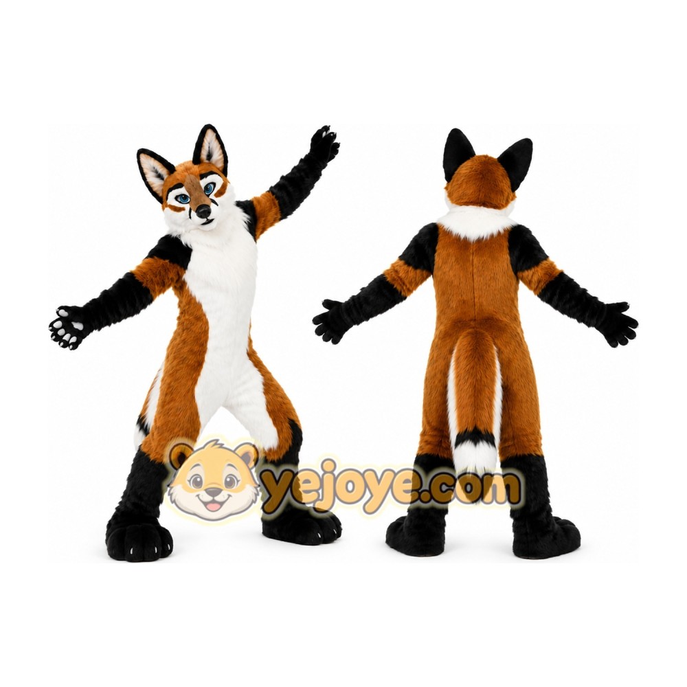 Brown Fox Mascot Costume Brown Fox Mascot Costume