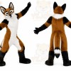 Brown Fox Mascot Costume