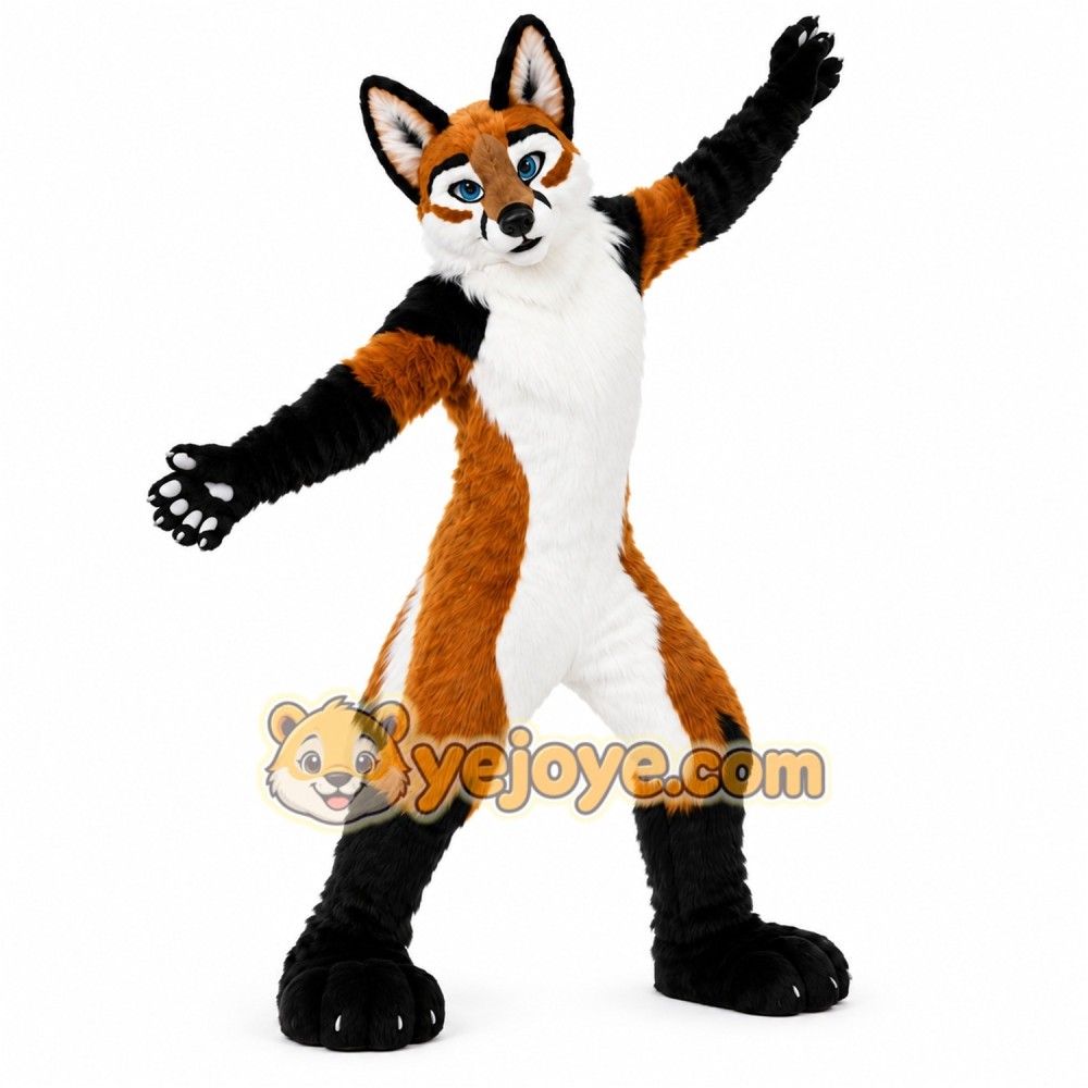 Brown Fox Mascot Costume Brown Fox Mascot Costume