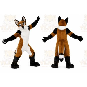 Brown Fox Mascot Costume