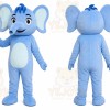 Blue Elephant Mascot Costume