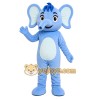 Blue Elephant Mascot Costume Blue Elephant Mascot Costume