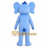Blue Elephant Mascot Costume Blue Elephant Mascot Costume