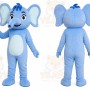 Blue Elephant Mascot Costume