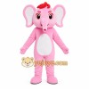 Pink Elephant Mascot Costume Pink Elephant Mascot Costume