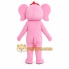 Pink Elephant Mascot Costume Pink Elephant Mascot Costume