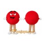 Red Ball Character Mascot Costume
