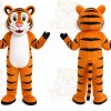 Orange Tiger Mascot Costume