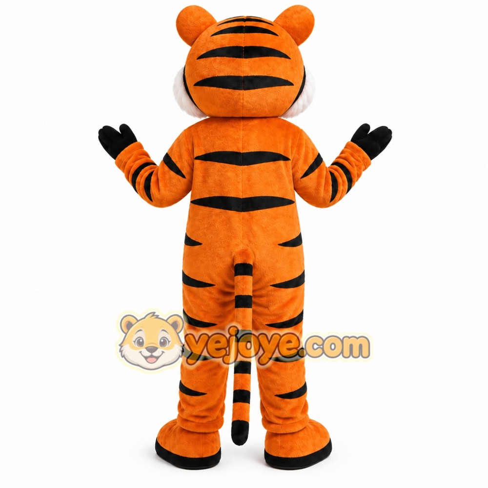 Orange Tiger Mascot Costume Orange Tiger Mascot Costume