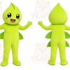 Green Leaf Mascot Costume