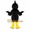 Black Bird Mascot Costume Black Bird Mascot Costume