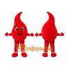Red Drop Mascot Costume