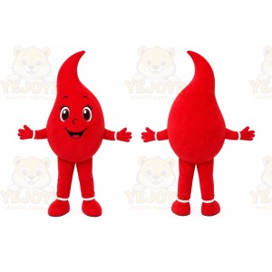 Red Drop Mascot Costume