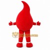 Red Drop Mascot Costume