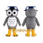 Graduate Owl Mascot Costume