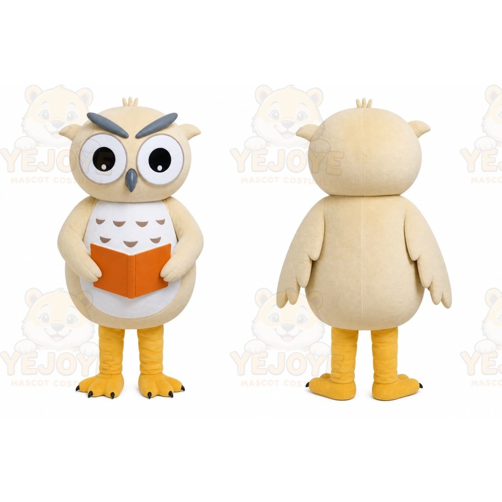 White Owl Mascot Costume