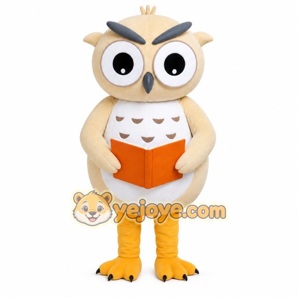 White Owl Mascot Costume