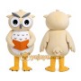 White Owl Mascot Costume
