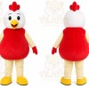 Red Rooster Mascot Costume