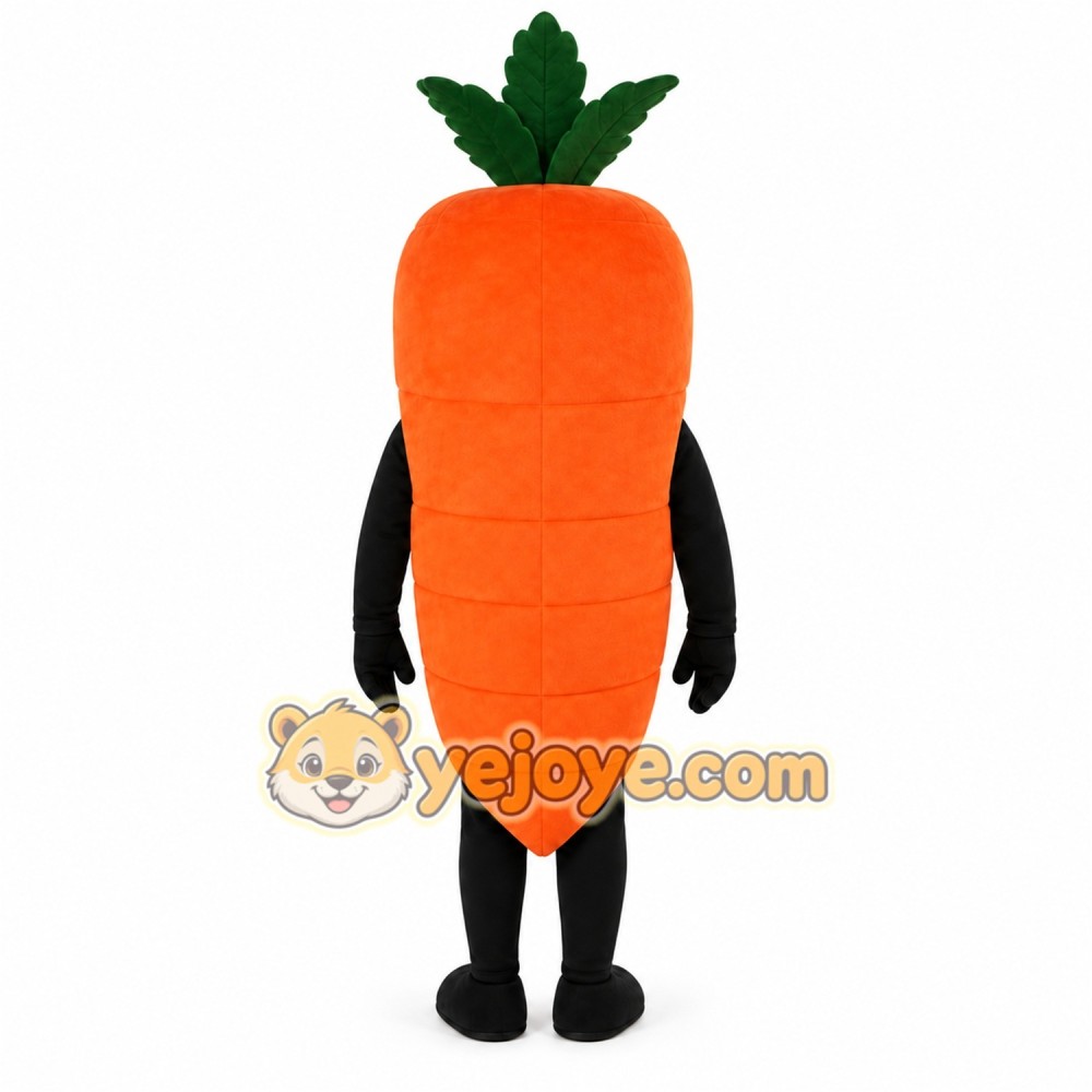Carrot Character Mascot Costume Carrot Character Mascot Costume
