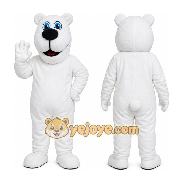 Polar Bear Mascot Costume