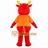Orange Bull Mascot Costume
