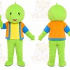 Green Boy Mascot Costume