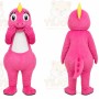Pink Dinosaur Mascot Costume