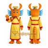 Orange Dragon Mascot Costume Orange Dragon Mascot Costume