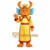 Orange Dragon Mascot Costume Orange Dragon Mascot Costume
