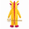 Yellow Dragon Mascot Costume